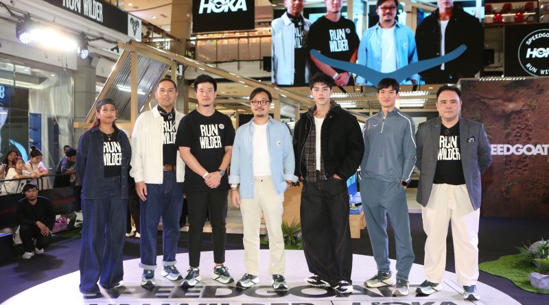 HOKA ชวน “นายณภัทร” ร่วมสัมผัสนวัตกรรมล่าสุดของรองเท้าวิ่งเทรล HOKA Speedgoat 7 ณ FLYLAB พร้อมท้าลุยสนามเทรลใจกลางกรุงเทพฯที่ centralwOrld